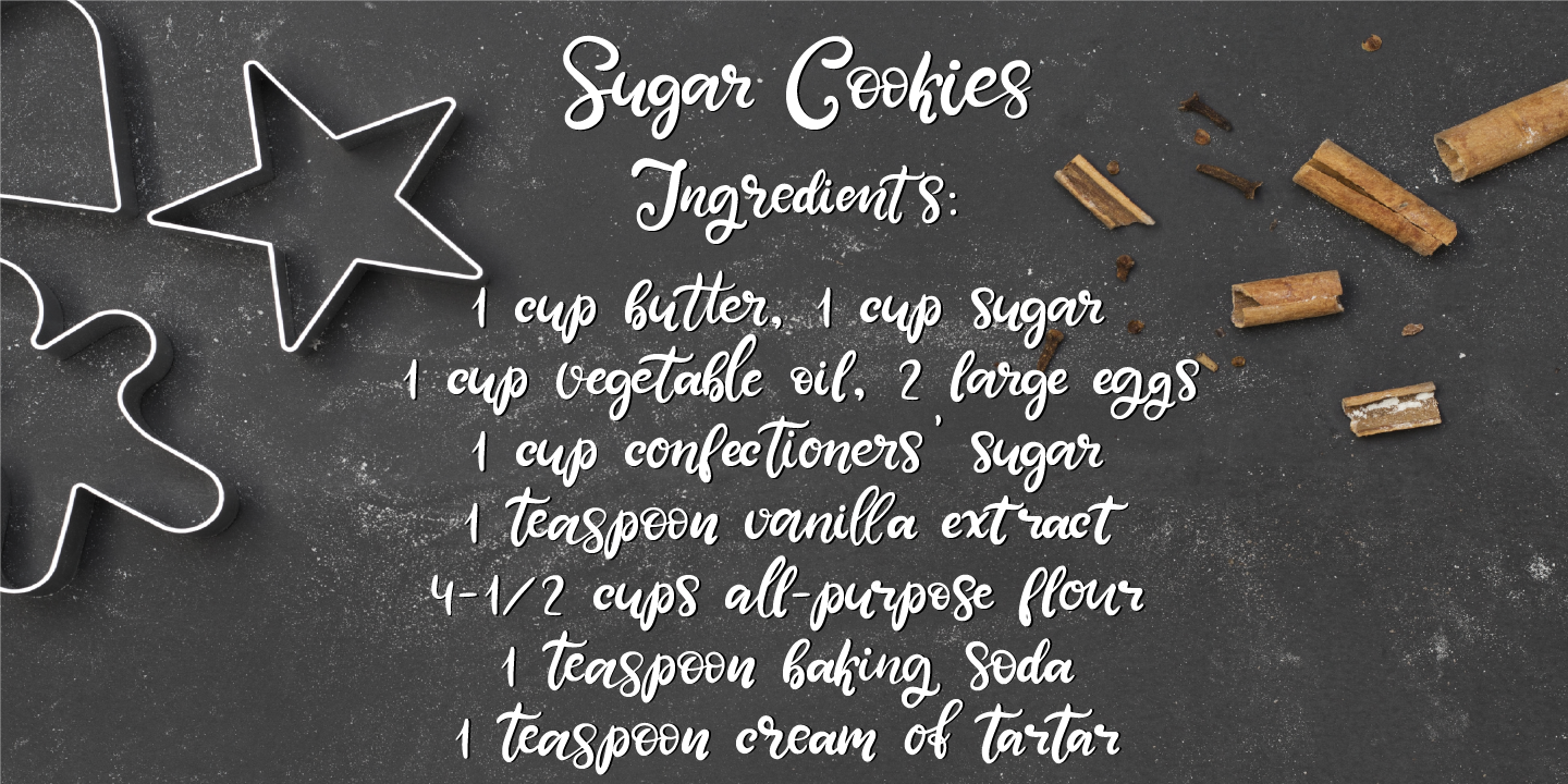 Sweet Tooth Regular Font preview